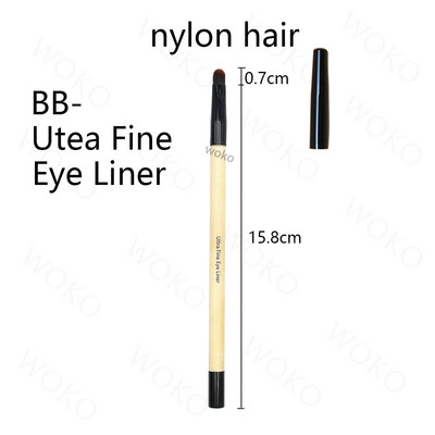 Seria BB Pensule pentru pudră liberă Pensule pentru fard pentru față în unghi pentru fond de ten Buffing Bursh Fard de pleoape Shoder Blender Liner Pensule de machiaj