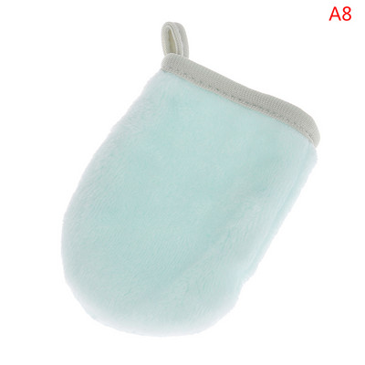 Mănușă de demachiere reutilizabilă Mănușă de curățare a feței din microfibră Prosop Tampoane moi pentru curățarea feței Curățare profundă a feței Instrumente de îngrijire a pielii