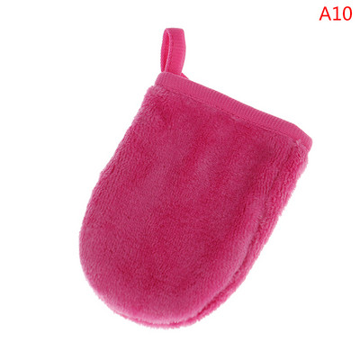 Mănușă de demachiere reutilizabilă Mănușă de curățare a feței din microfibră Prosop Tampoane moi pentru curățarea feței Curățare profundă a feței Instrumente de îngrijire a pielii