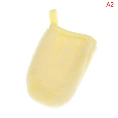 Mănușă de demachiere reutilizabilă Mănușă de curățare a feței din microfibră Prosop Tampoane moi pentru curățarea feței Curățare profundă a feței Instrumente de îngrijire a pielii