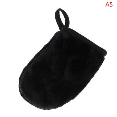 Mănușă de demachiere reutilizabilă Mănușă de curățare a feței din microfibră Prosop Tampoane moi pentru curățarea feței Curățare profundă a feței Instrumente de îngrijire a pielii