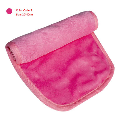 Belleza Flanel, microfibră hipoalergenică, demachiant respirabil și cârpă pentru curățarea feței, prosop din fabrică, reutilizabil.