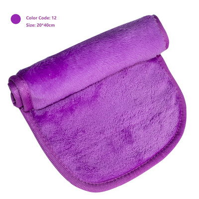 Belleza Flanel, microfibră hipoalergenică, demachiant respirabil și cârpă pentru curățarea feței, prosop din fabrică, reutilizabil.