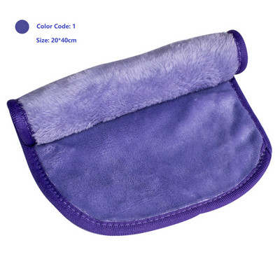 Belleza Flanel, microfibră hipoalergenică, demachiant respirabil și cârpă pentru curățarea feței, prosop din fabrică, reutilizabil.