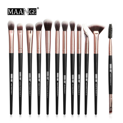 12/5 db MAANGE Beauty sminkecsetek szett Kozmetikai alapozó púder pirosító szemhéjfesték ajak smink ecsetkeverő eszközök Maquiagem