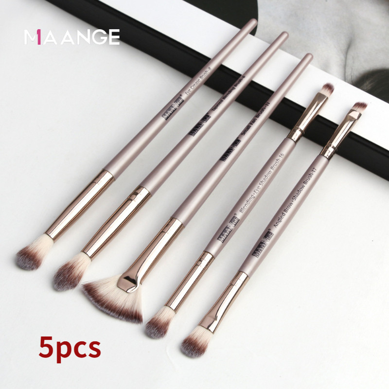 12/5 db MAANGE Beauty sminkecsetek szett Kozmetikai alapozó púder pirosító szemhéjfesték ajak smink ecsetkeverő eszközök Maquiagem