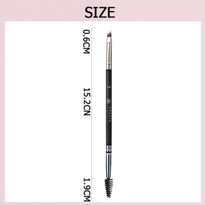 Perie pentru gene, ventilator, perie pentru gene îndoită, perie pentru gene, perie cu ventilator mic, perie profesională pentru gene, mini ventilator, pentru machiaj pentru ochi.