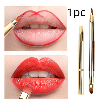 1db Többcélú korrektor ecset ajakkefe Rúzs Smudge Lip Brush mini korrektor/szemhéjfesték ecset smink ecsetek
