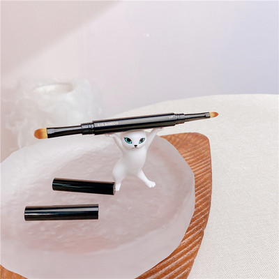 1db Többcélú korrektor ecset ajakkefe Rúzs Smudge Lip Brush mini korrektor/szemhéjfesték ecset smink ecsetek