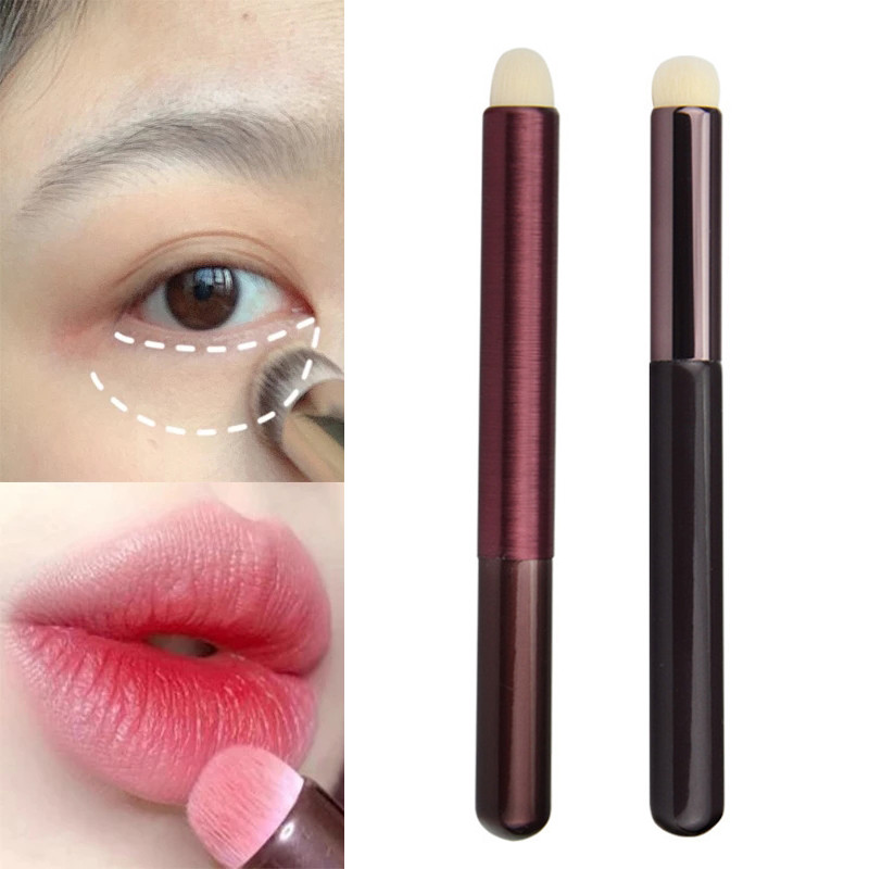 1db Többcélú korrektor ecset ajakkefe Rúzs Smudge Lip Brush mini korrektor/szemhéjfesték ecset smink ecsetek