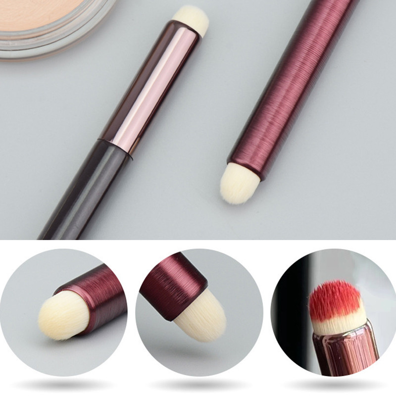 1db Többcélú korrektor ecset ajakkefe Rúzs Smudge Lip Brush mini korrektor/szemhéjfesték ecset smink ecsetek
