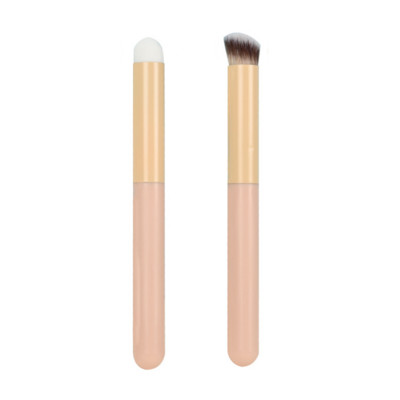 LOYBJ Perie mică pentru corector Mantou Cap burete Perie pentru machiaj Păr moale Pudră Fond de ten Corrector fin Perie pentru amestecare naturală