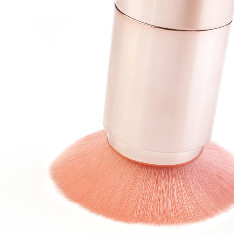 Pensule de machiaj retractabile portabile 5 în 1 pentru fond de ten, sprâncene, buze, fard de pleoape, pudră liberă, set cosmetic, instrumente pentru perii de machiaj