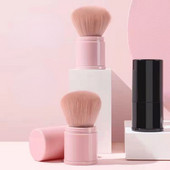 1 PC smink behúzható kefefej puha hordozható pirosító kefe alapozó Make Up Nail Beauty Essential prémium minőségű új púder