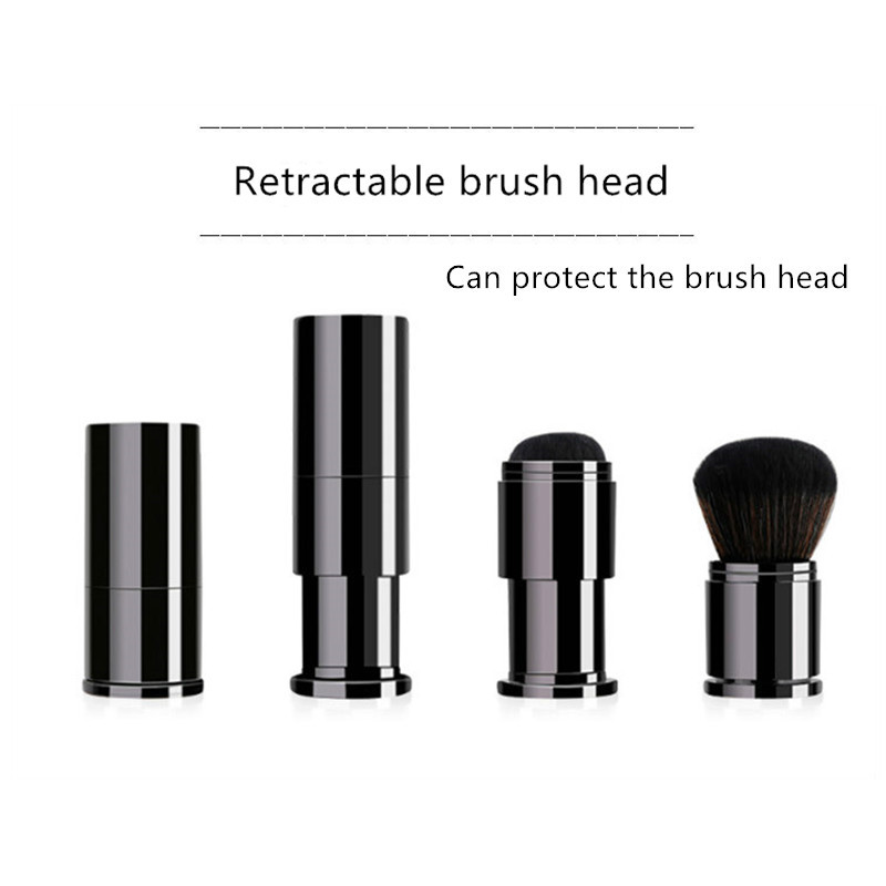 1 PC smink behúzható kefefej puha hordozható pirosító kefe alapozó Make Up Nail Beauty Essential prémium minőségű új púder