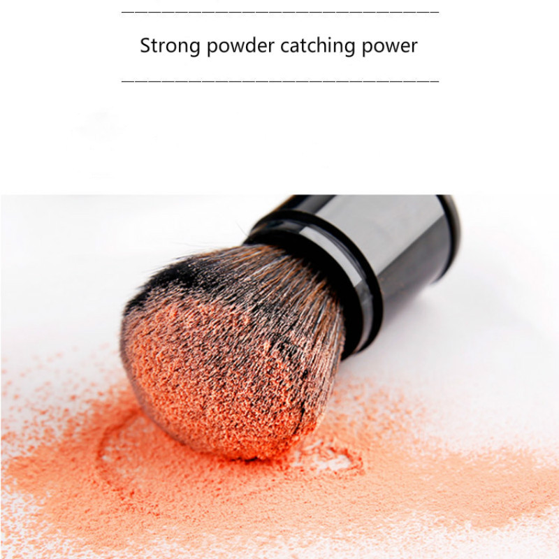 1 PC smink behúzható kefefej puha hordozható pirosító kefe alapozó Make Up Nail Beauty Essential prémium minőségű új púder