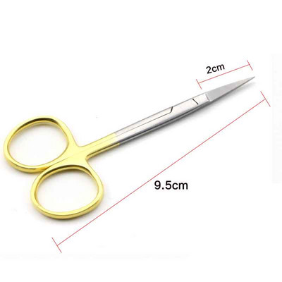 Διπλό ψαλίδι για χειρουργική επέμβαση ανοιχτών βλεφάρων