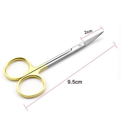 Διπλό ψαλίδι για χειρουργική επέμβαση ανοιχτών βλεφάρων