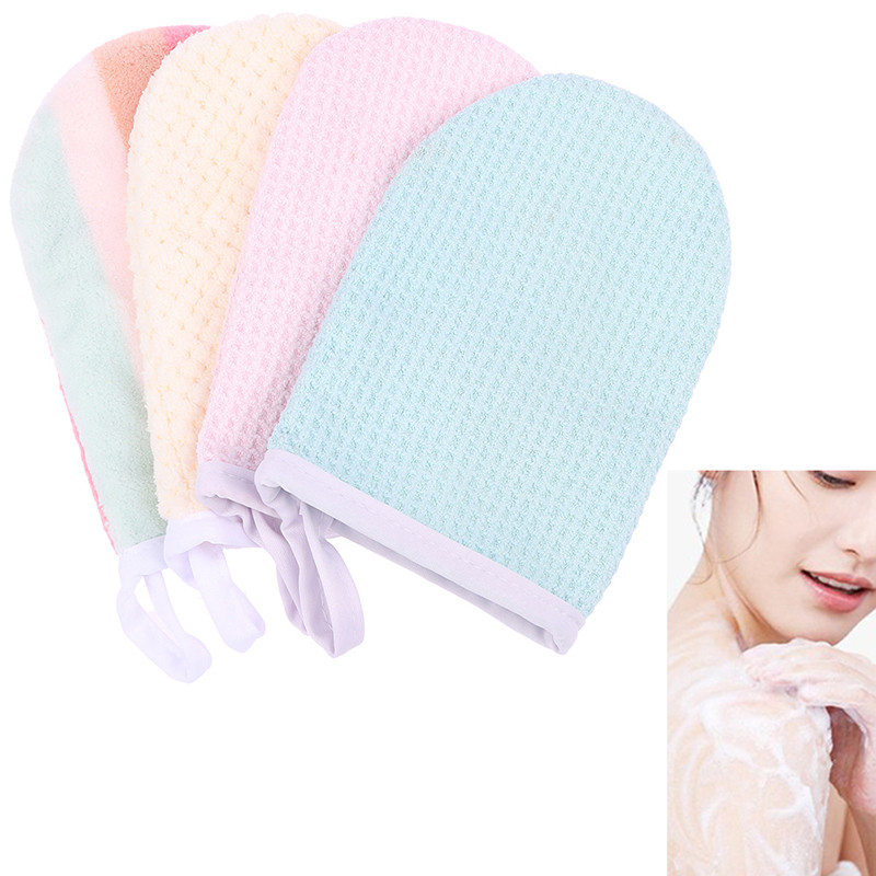Γάντια ντεμακιγιάζ από μαλακές μικροΐνες Επαναχρησιμοποιήσιμα Γάντια Καθαρισμού Προσώπου Πετσέτες Καθαριστικό Προσώπου Βαθύς Καθαρισμός Προσώπου Εργαλεία Περιποίησης Δέρματος