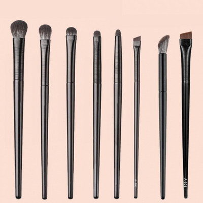 LOYBJ Pensule de machiaj pentru fard de pleoape Păr moale Perie profesională pentru umbră pentru conturul ochilor pentru nas, pentru amestecare cosmetică, instrument de machiaj pentru detalii