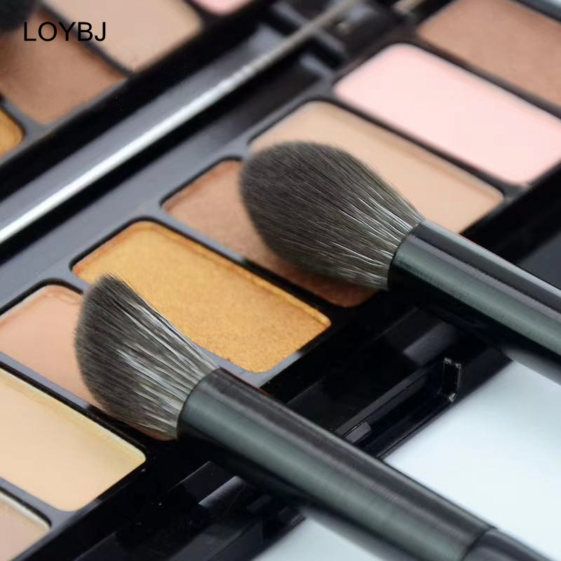 LOYBJ Pensule de machiaj pentru fard de pleoape Păr moale Perie profesională pentru umbră pentru conturul ochilor pentru nas, pentru amestecare cosmetică, instrument de machiaj pentru detalii