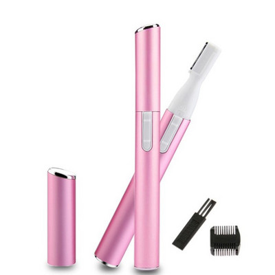 Mini foarfece electrice portabile pentru sprâncene, aparat de tuns pentru femei, aparat de ras pentru corp, cu lamă, epilator de ras