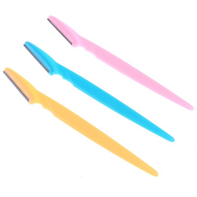 Mini foarfece electrice portabile pentru sprâncene, aparat de tuns pentru femei, aparat de ras pentru corp, cu lamă, epilator de ras