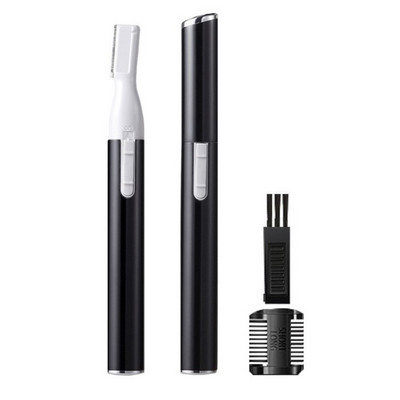 Mini foarfece electrice portabile pentru sprâncene, aparat de tuns pentru femei, aparat de ras pentru corp, cu lamă, epilator de ras