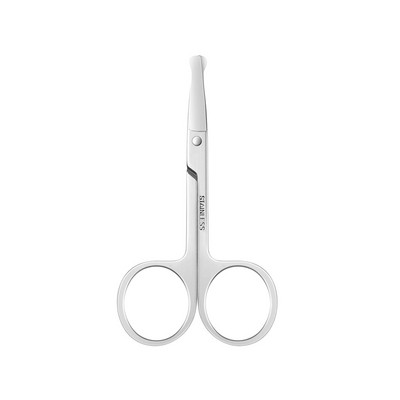 1 tk nina juuksekäärid roostevabast terasest kumerad mini habemekäärid kaasaskantavad ninakõrva karvade eemaldaja trimmer meigitööriistad