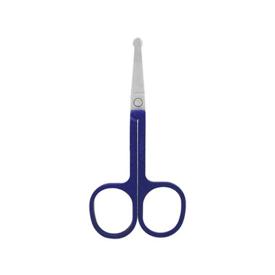 1 tk nina juuksekäärid roostevabast terasest kumerad mini habemekäärid kaasaskantavad ninakõrva karvade eemaldaja trimmer meigitööriistad