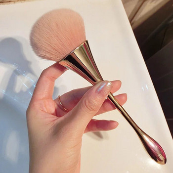 Νέο πινέλο μακιγιάζ Rose Gold Ροζ χρυσό ροζ κύπελλο Loose Powder Brush Honey Powder Brush Highlight Brush Blush Brush Brush Beauty Tool