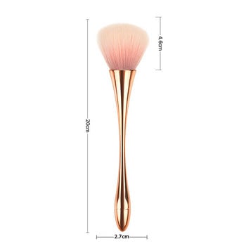 Νέο πινέλο μακιγιάζ Rose Gold Ροζ χρυσό ροζ κύπελλο Loose Powder Brush Honey Powder Brush Highlight Brush Blush Brush Brush Beauty Tool