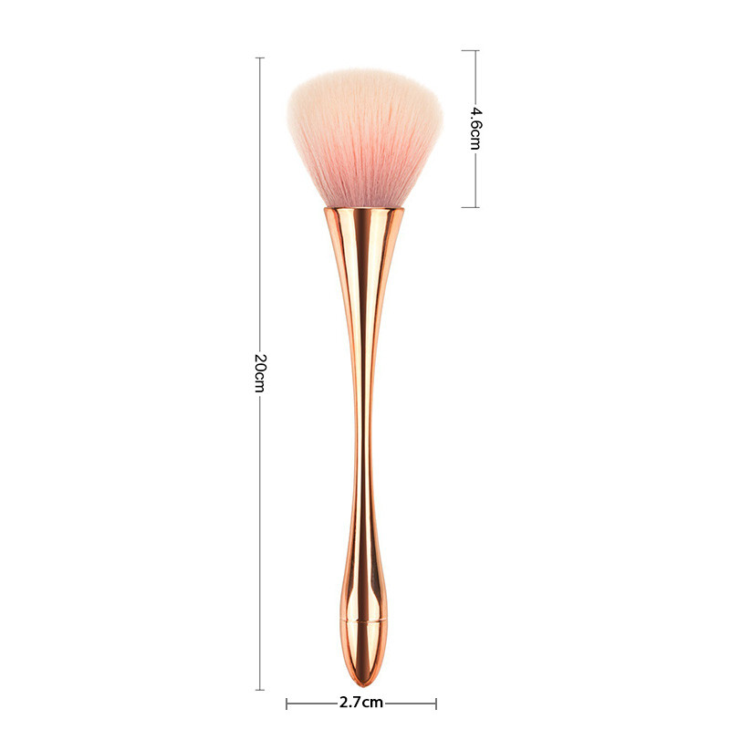 Νέο πινέλο μακιγιάζ Rose Gold Ροζ χρυσό ροζ κύπελλο Loose Powder Brush Honey Powder Brush Highlight Brush Blush Brush Brush Beauty Tool