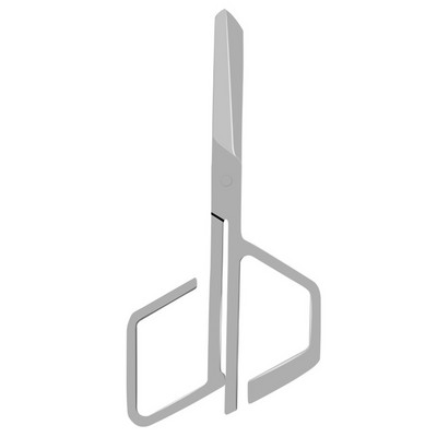 1 buc. foarfece profesională pentru păr din oțel inoxidabil pentru tuns cuticule sprâncene mustață barba machiaj instrument de manichiură modă nouă