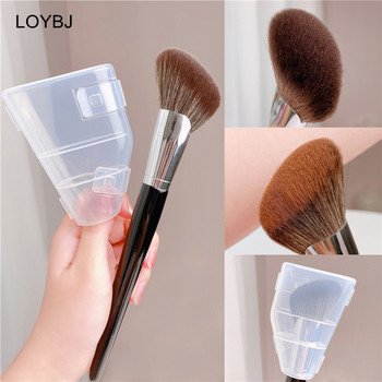 LOYBJ Face Contour Makeup Brushes Επαγγελματικό ρουζ σε σχήμα βεντάλια Highlighter Bronzer V Face Silhouette Cosmetic Brush Tool