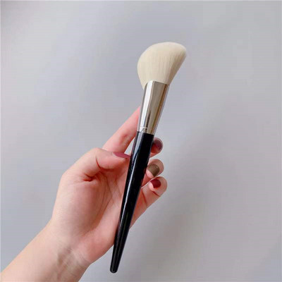 LOYBJ Pensule de machiaj pentru conturul feței în formă de evantai Pudră profesională Fard de obraz Highlighter Bronzer V Face Silhouette Instrument perie cosmetică