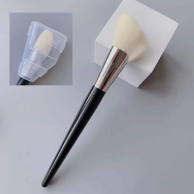 LOYBJ Pensule de machiaj pentru conturul feței în formă de evantai Pudră profesională Fard de obraz Highlighter Bronzer V Face Silhouette Instrument perie cosmetică