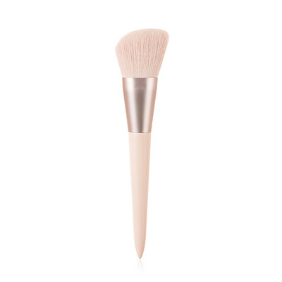 LOYBJ Pensule de machiaj pentru conturul feței în formă de evantai Pudră profesională Fard de obraz Highlighter Bronzer V Face Silhouette Instrument perie cosmetică