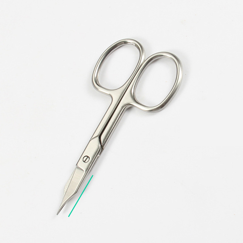 1 buc Foarfece din oțel inoxidabil Instrumente pentru machiaj 2022 Foarfece mici pentru sprâncene la modă pentru manichiură