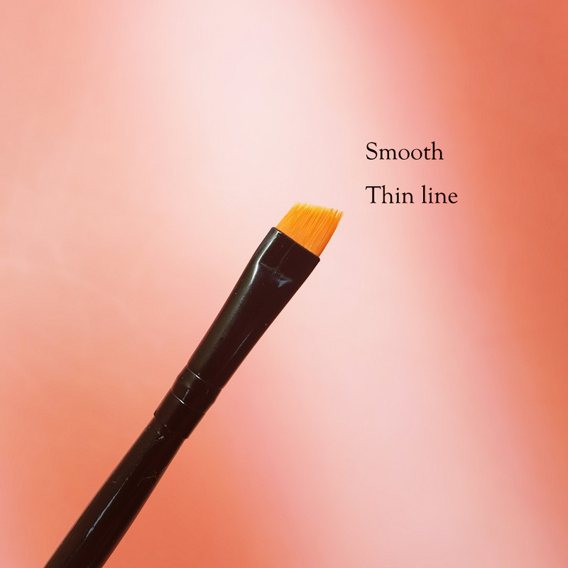 YLovely Hard Thin Eye Line Crep Machiaj Păr sintetic puternic Crema pentru sprâncene Perie Sprâncene La fel ca Anatasia