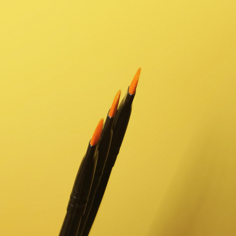 YLovely Hard Thin Eye Line Crep Machiaj Păr sintetic puternic Crema pentru sprâncene Perie Sprâncene La fel ca Anatasia