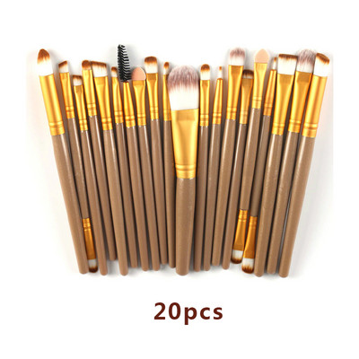 Set de pensule de machiaj, 22/20 de buc