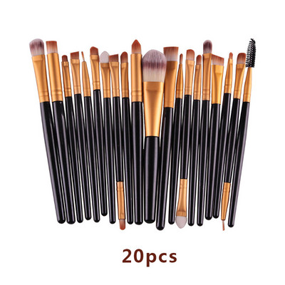 Set de pensule de machiaj, 22/20 de buc