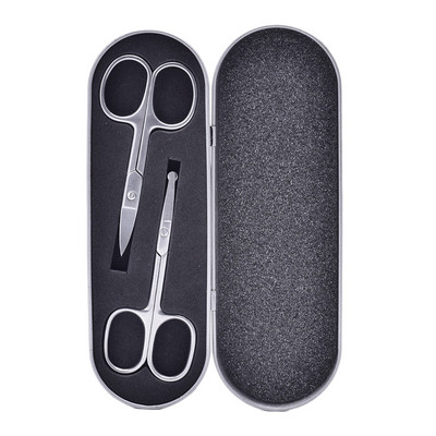 Foarfece Foarfecă Îngrijirea nasului Păr Genele faciale Frumusețe Foarfece rotunjite Siguranță mustață Curbat Tunderea bărbii