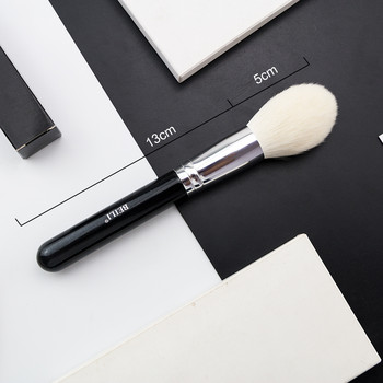 BEILI Black Big Powder Makeup Brushes Really Soft Foundation Highlight Единична професионална четка от вълнени влакна Инструменти за красота Грим
