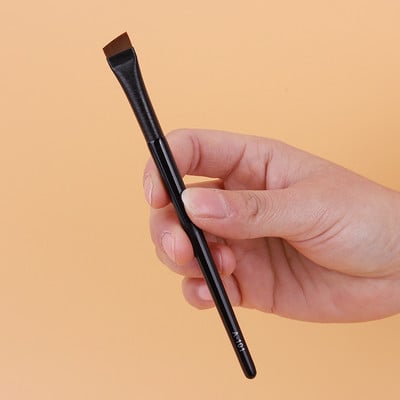 Perie super subțire pentru sprâncene Perie pentru eyeliner, păr sintetic, înclinat, ascuțit, creion fin pentru ochi, perii pentru sprâncene, cosmetice, frumusețe, instrumente de machiaj