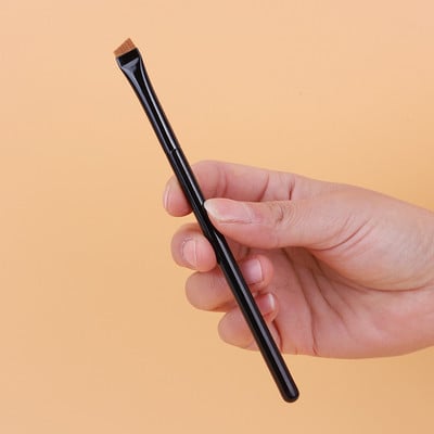 Perie super subțire pentru sprâncene Perie pentru eyeliner, păr sintetic, înclinat, ascuțit, creion fin pentru ochi, perii pentru sprâncene, cosmetice, frumusețe, instrumente de machiaj