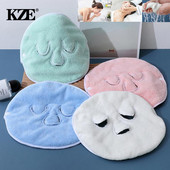 Näorätik Valge niisutav ja niisutav ilusalongi ja külma kuuma kompressmask paksendatud korallifliisist näorätik 26x24cm