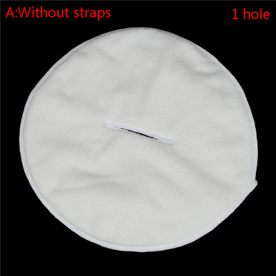 Näorätik Valge niisutav ja niisutav ilusalongi ja külma kuuma kompressmask paksendatud korallifliisist näorätik 26x24cm