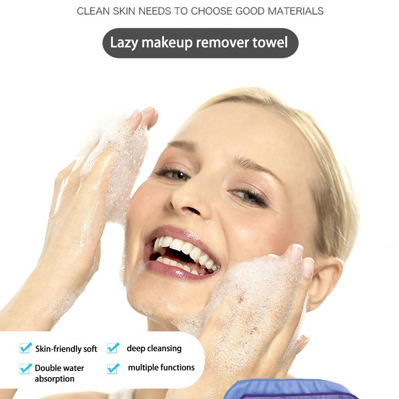 Demachiant reutilizabil Demachiant facial Prosop Tampoane din cârpă din microfibră Demachiant pentru față Servețele de curățare Îngrijirea pielii Instrumente de frumusețe